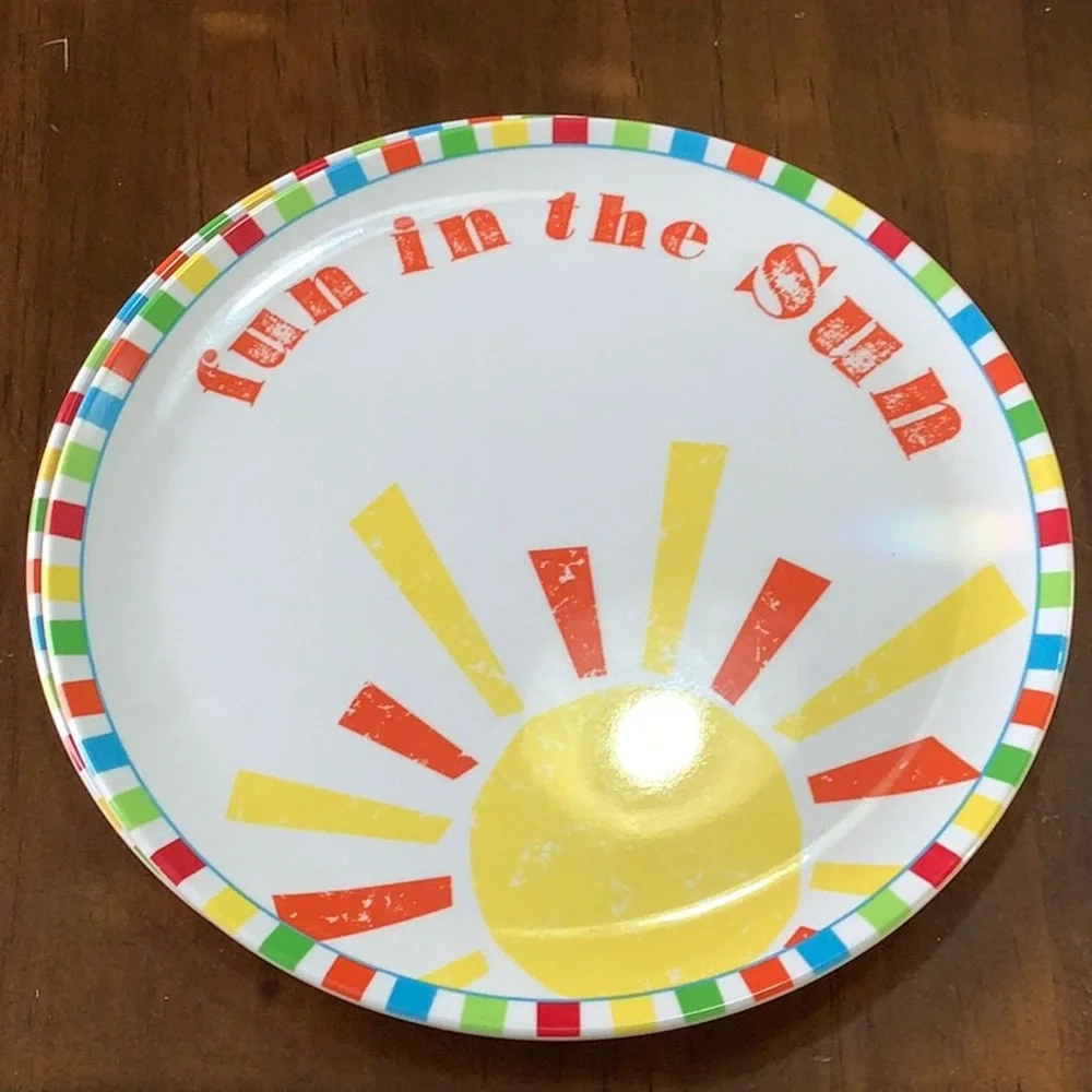 ☀️ Set of 4 Summertime Plates ☀️